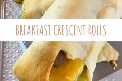 breakfast crescent rolls quick breakfast ideas