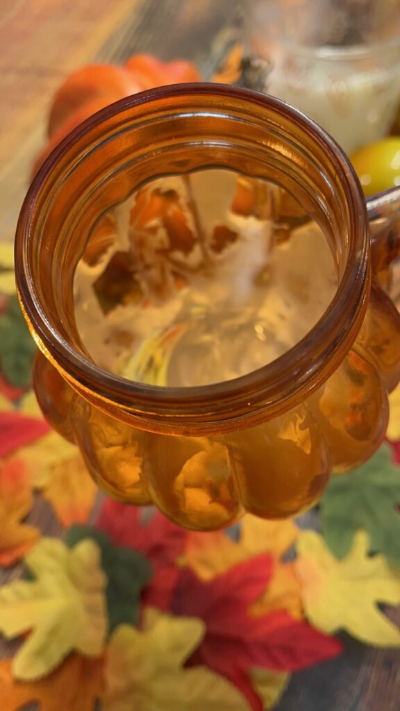 Iced Pumpkin Chai Tea Latte Starbucks