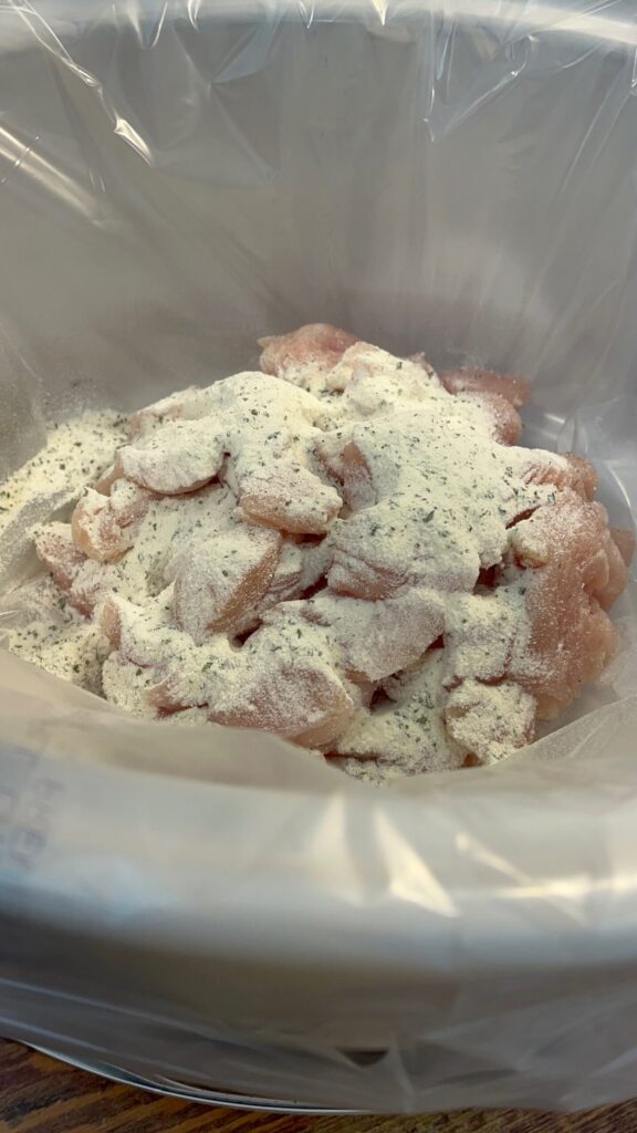 cheesy ranch chicken noodle