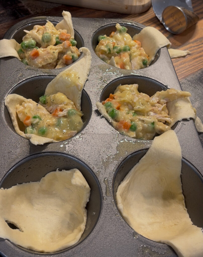 Mini Chicken Pot Pies
