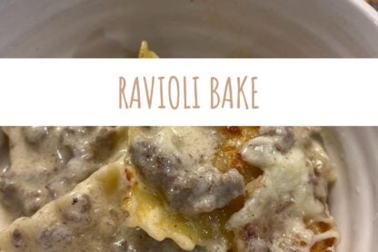 ravioli bake