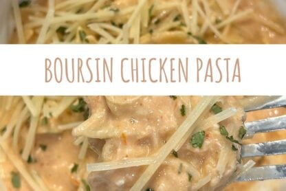Boursin Pasta with Chicken Recipe