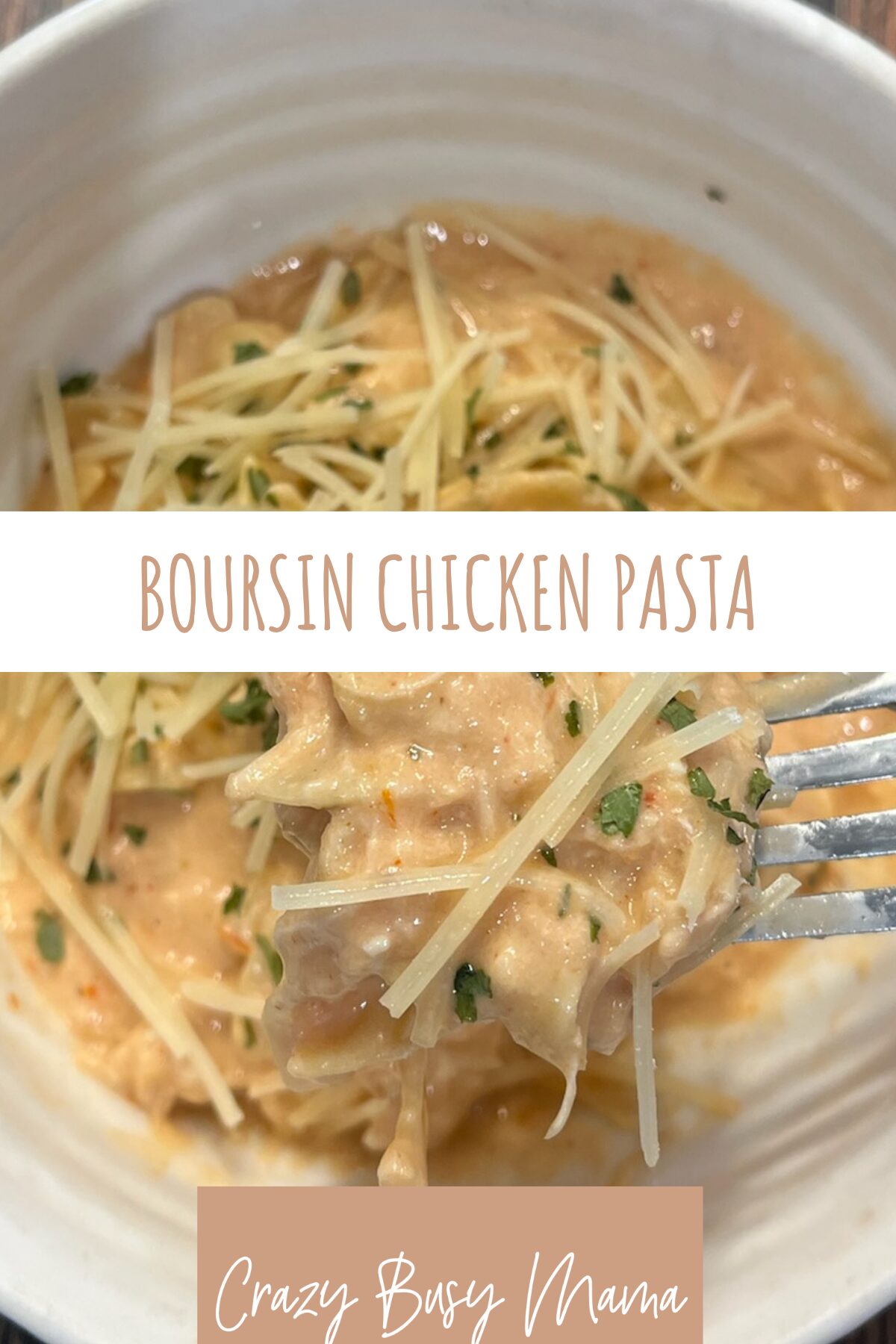 Boursin Pasta with Chicken Recipe