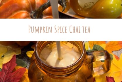 Iced Pumpkin Chai Tea Latte Starbucks