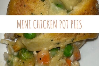 mini chicken pot pies