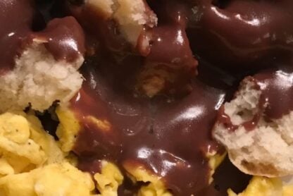 biscuits with chocolate gravy