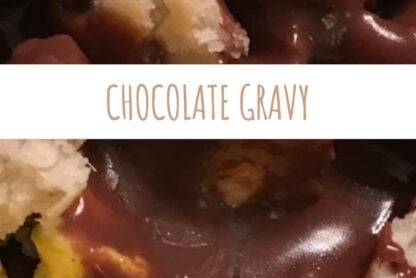 biscuits with chocolate gravy