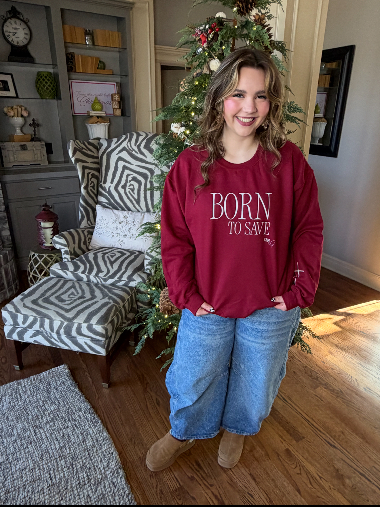 CBM "Born To Save" Crewneck - Image 4