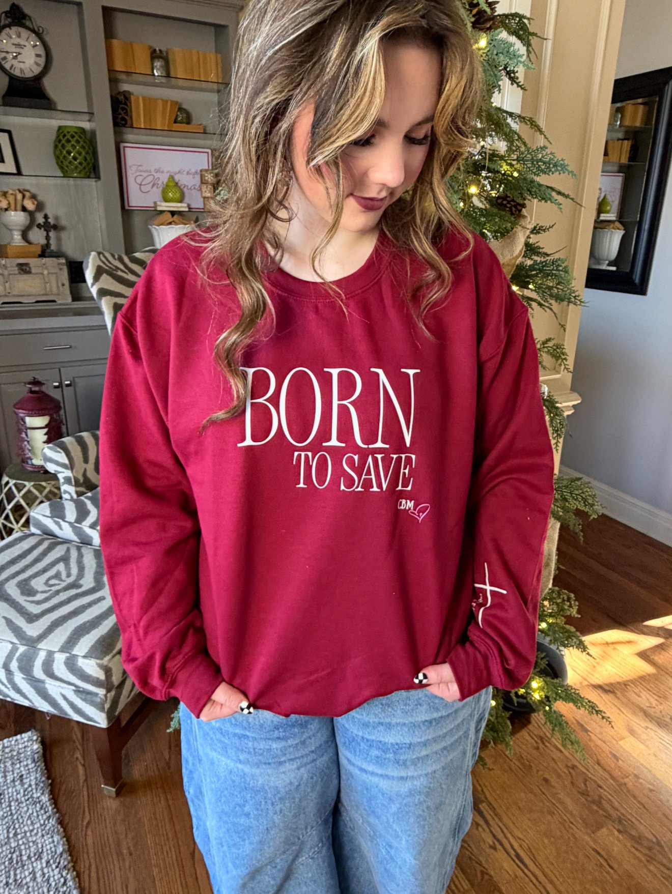 CBM "Born To Save" Crewneck - Image 5