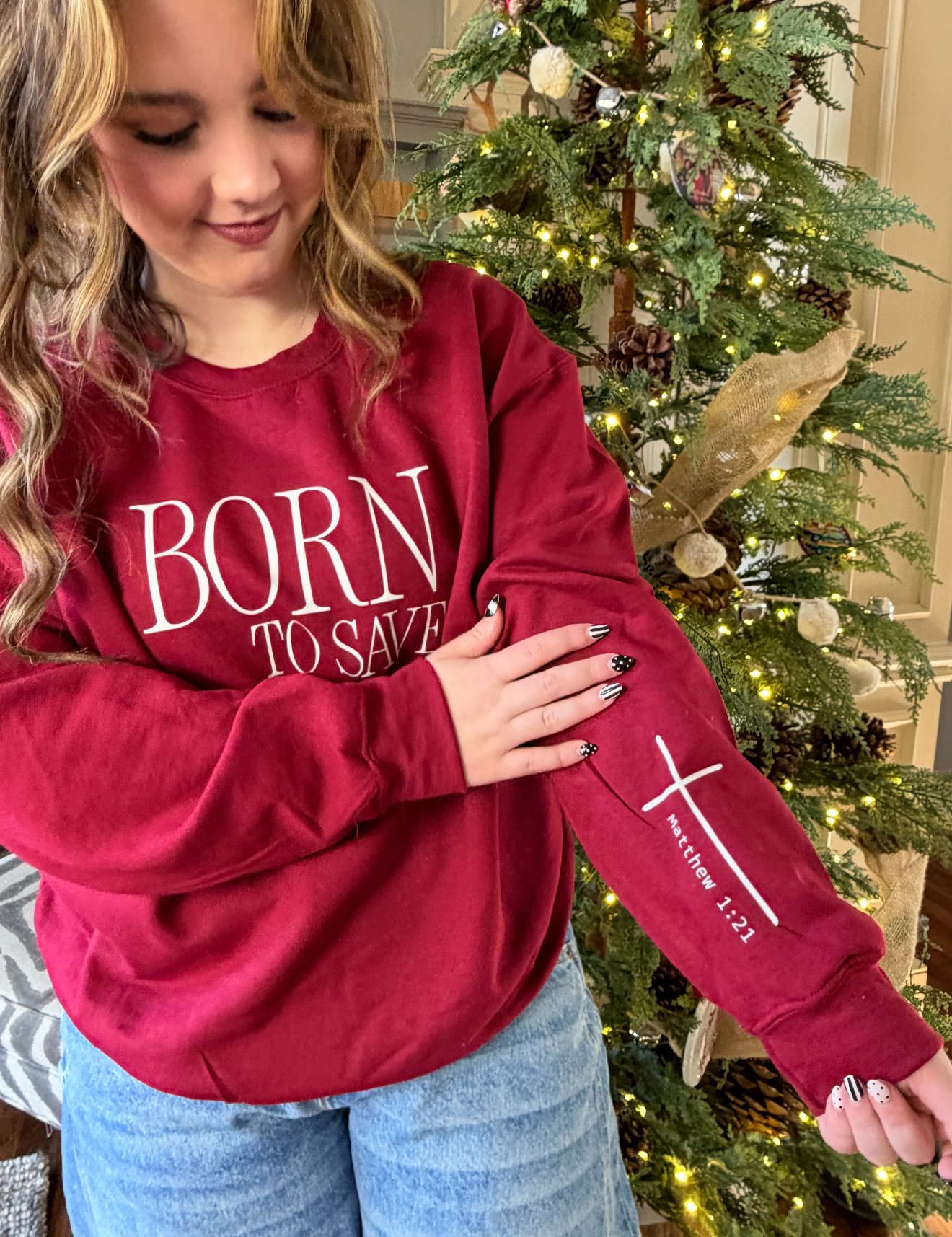 CBM "Born To Save" Crewneck - Image 2