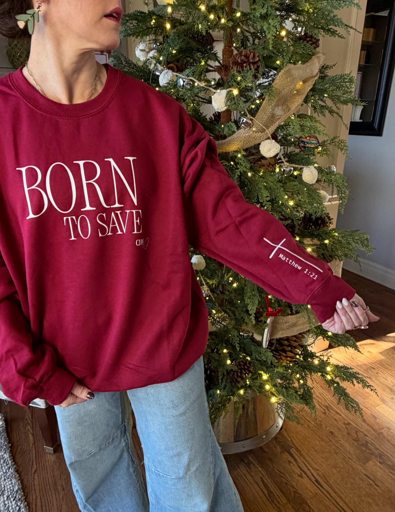 CBM "Born To Save" Crewneck - Image 6