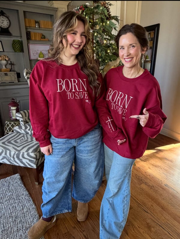 CBM "Born To Save" Crewneck