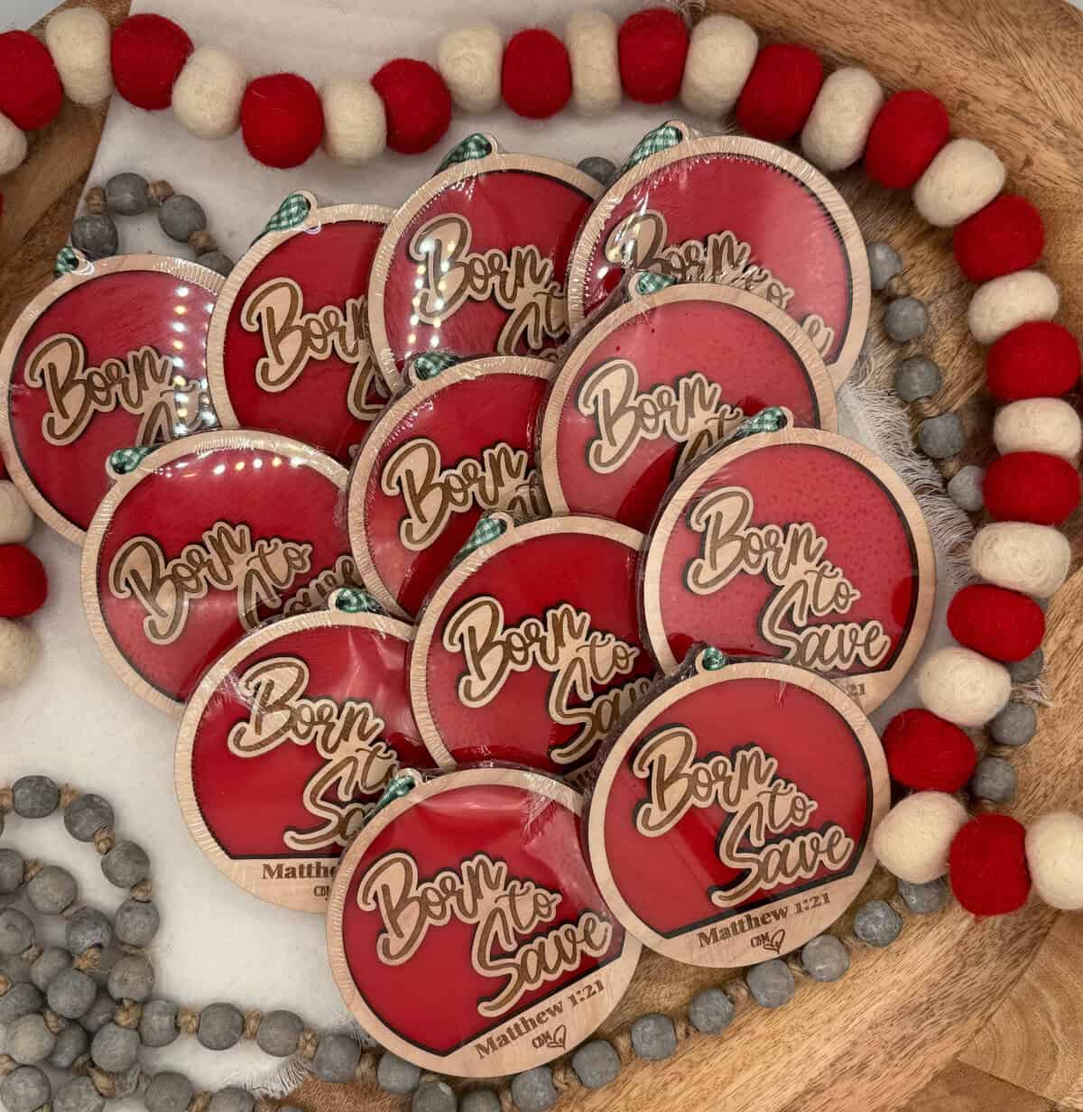 Born to Save Ornament - Image 3