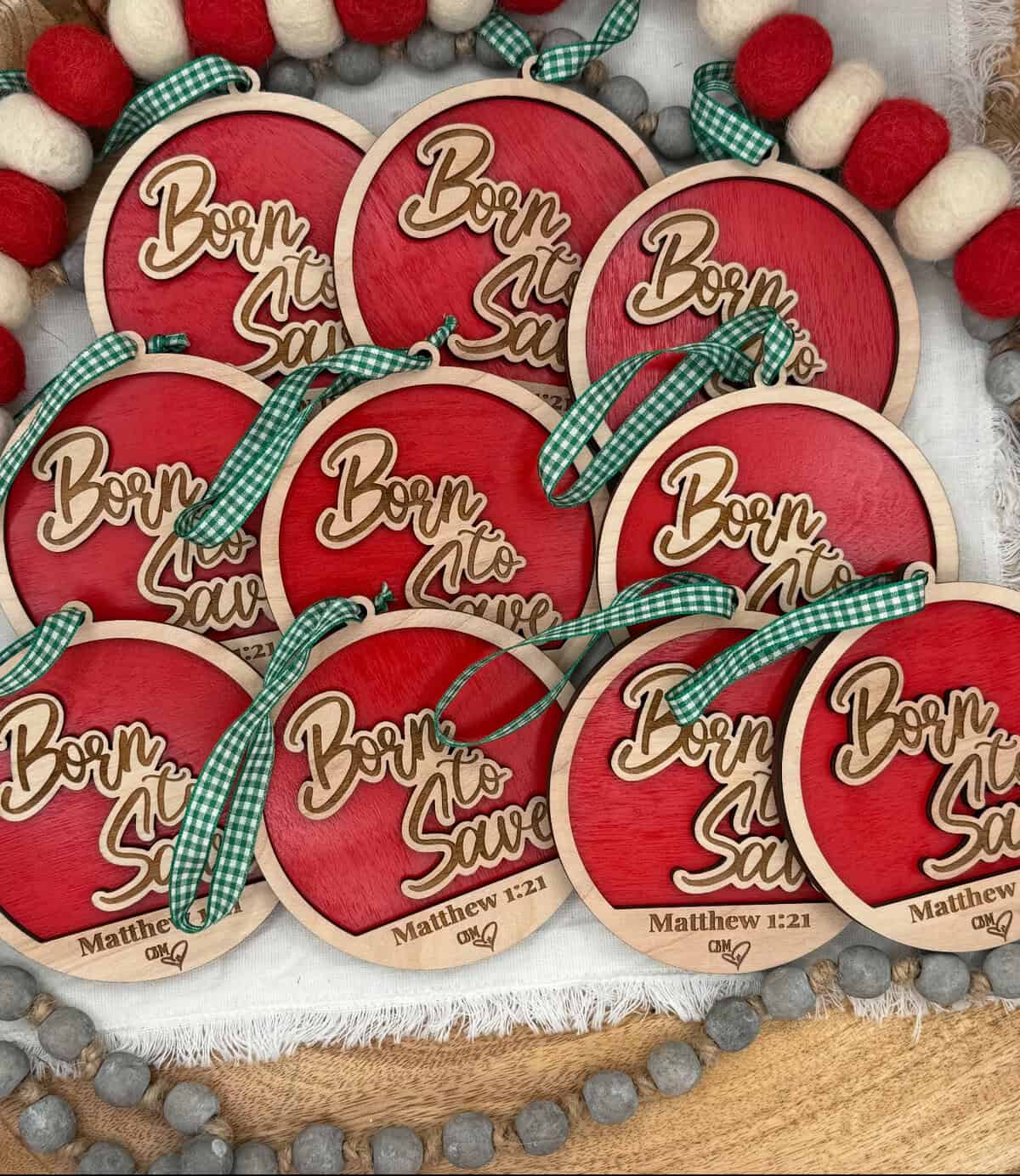 Born to Save Ornament - Image 2