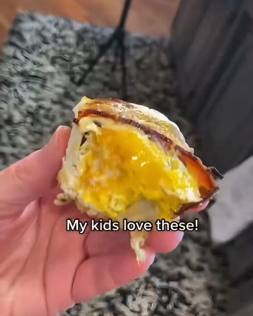 Tater tot egg muffins recipe