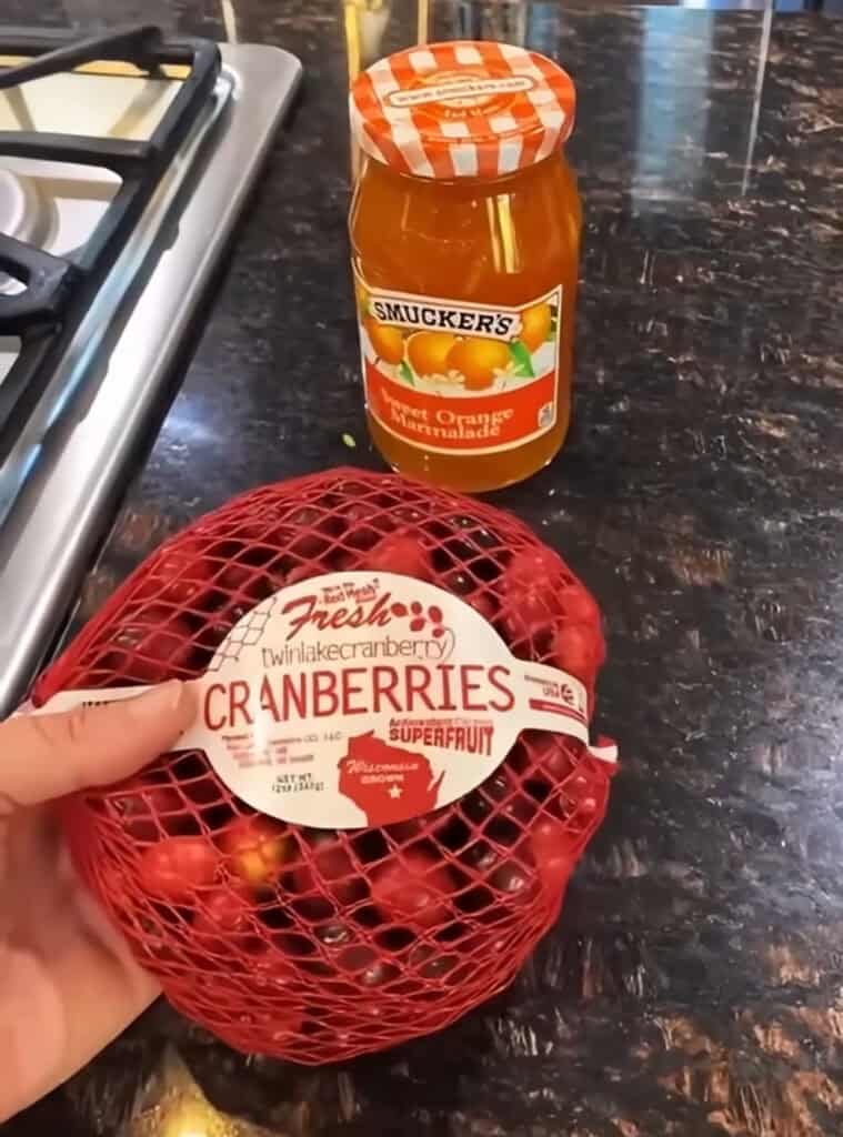 cranberry cream cheese dip