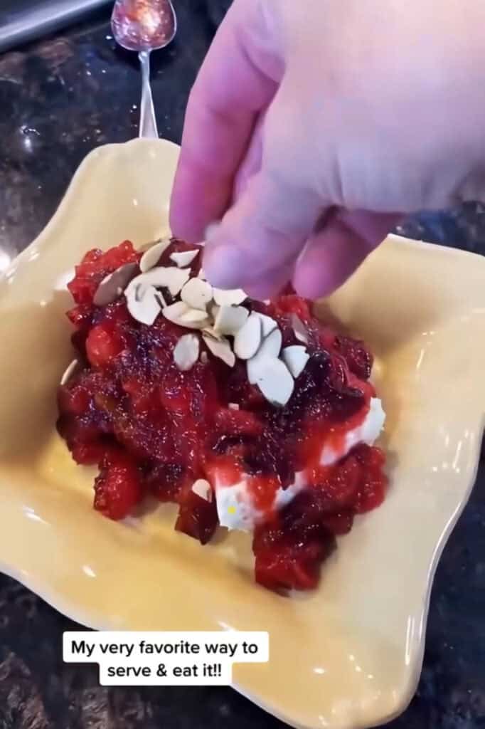 cranberry cream cheese dip