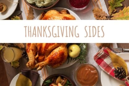 Thanksgiving sides recipes