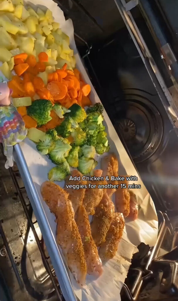 kickin' chicken sheet pan chicken dinner