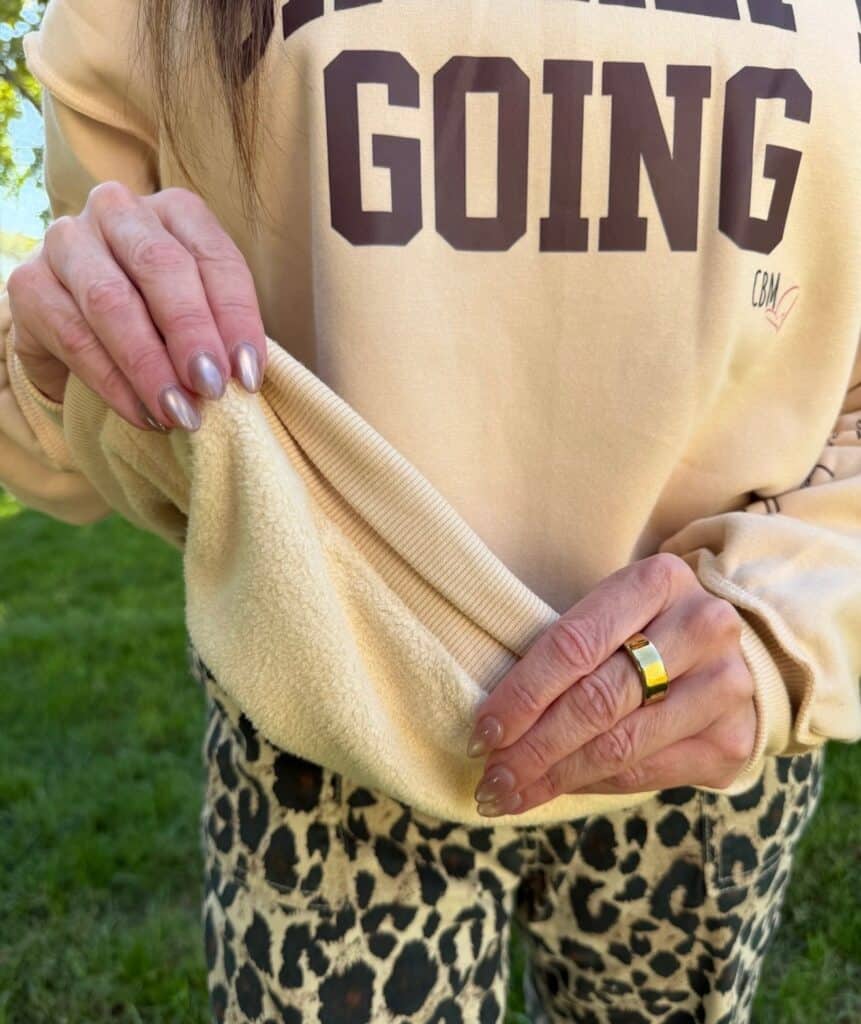 CBM "She Kept Going " Fall Mockneck