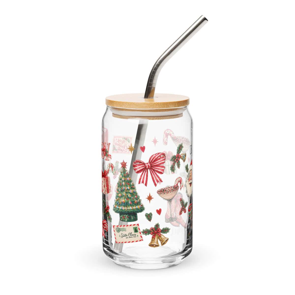 CBM Holly Jolly Everything Cold Brew Glass - Image 2