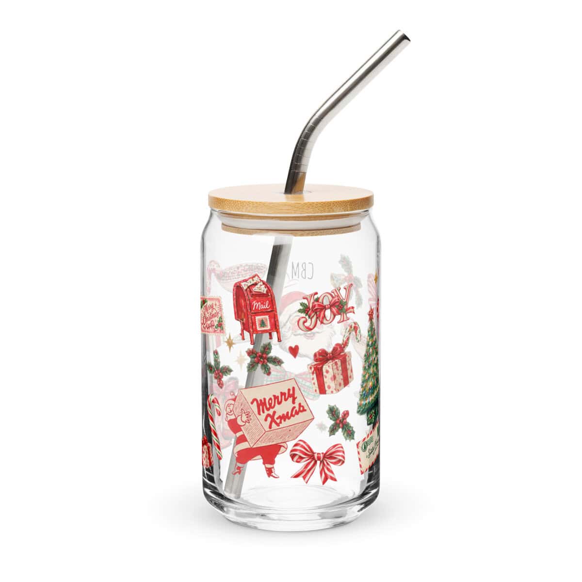 CBM Holly Jolly Everything Cold Brew Glass - Image 5